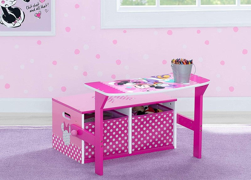 Kids Convertible Activity Bench - Minnie Mouse7