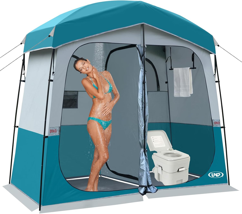 Camping Shower Tent Portable Privacy Dressing Room Toilet Outdoor Shelter6