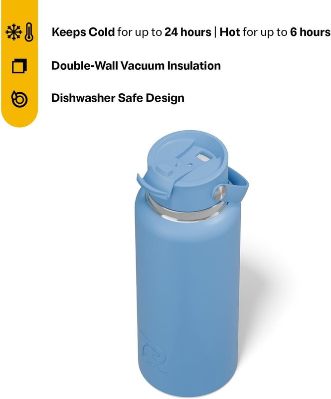 32oz Outback Ceramic Lined Insulated Water Bottle Stainless Steel Leak Proof1