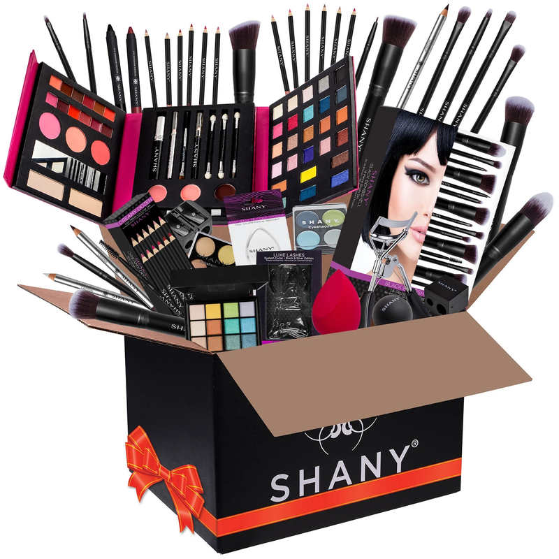 SHANY All in One Makeup Kit Set Brushes Eyeshadow Lip Gloss Gift Box8