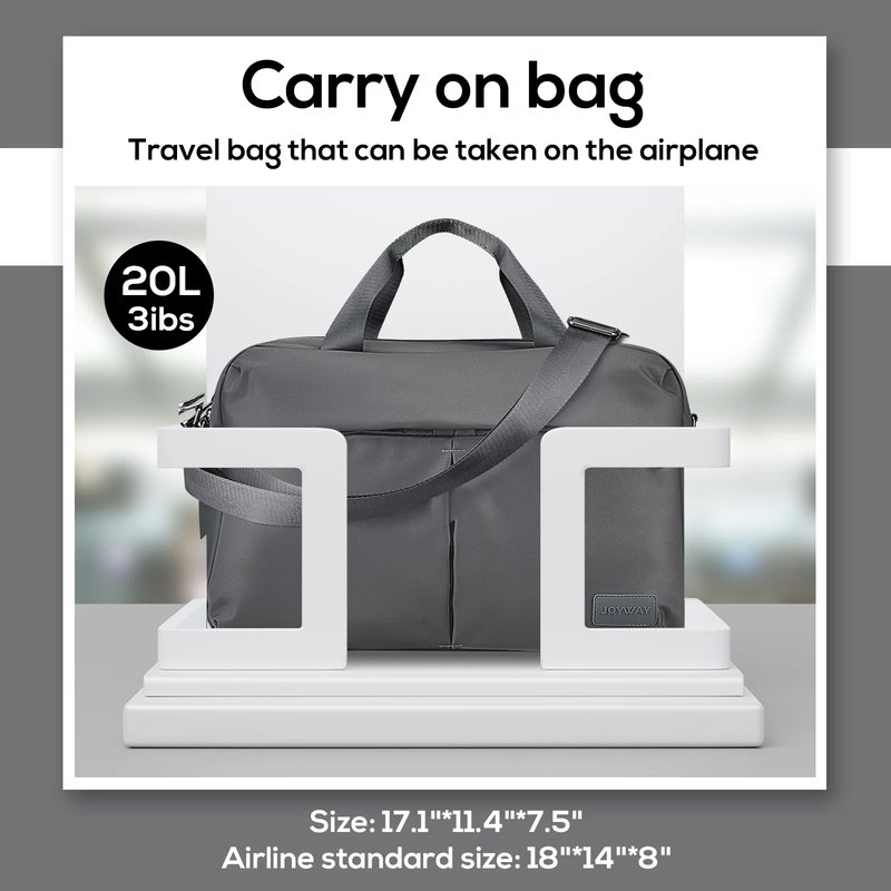 Travel Duffel Bag 15.6in Laptop Compartment Carry On Gym Weekend Bag4