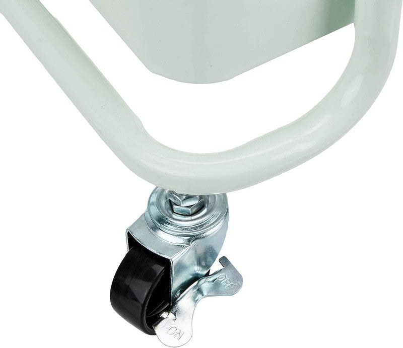 3-Tier Metal Rolling Utility or Kitchen Cart - Mint Green7