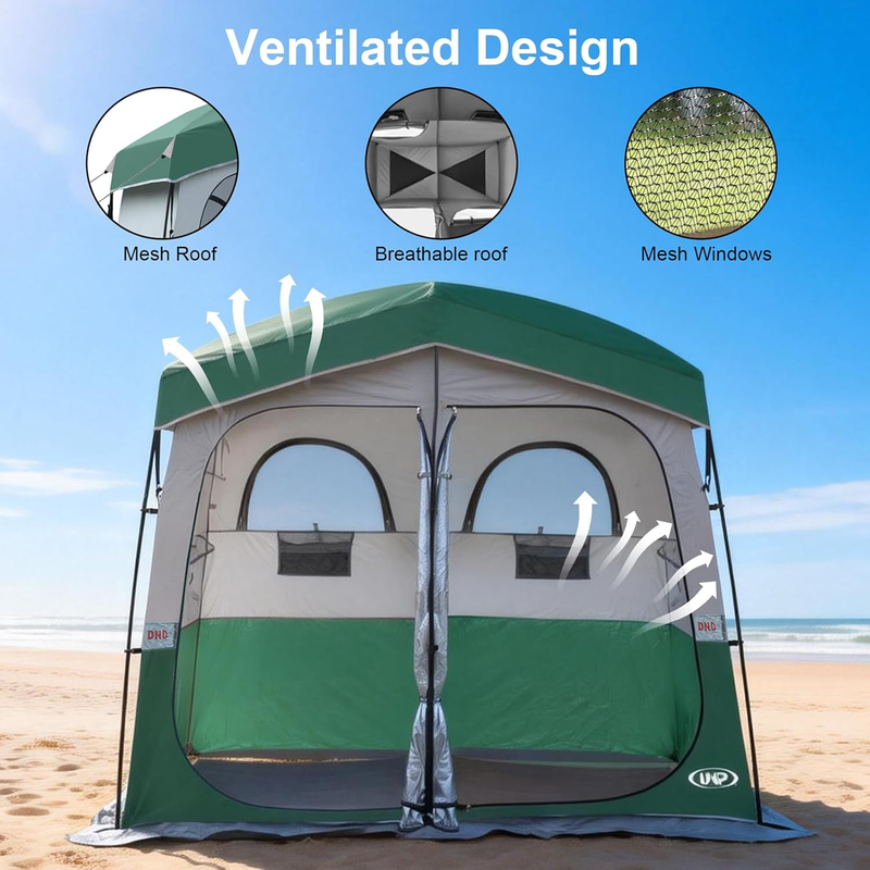 Outdoor Shower Tent Privacy Shelter Portable Changing Room Camping Toilet4