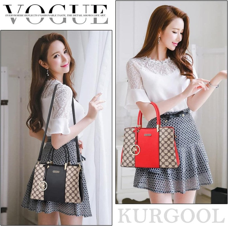 Women Purses Handbags Top Handle Satchel Shoulder Messenger Tote Bags6
