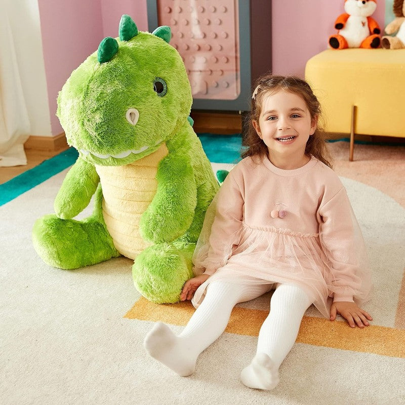Large Dinosaur Stuffed Animal Plush Toy,Giant T-Rex Cute 23" Jumbo Soft Toys,Hug2