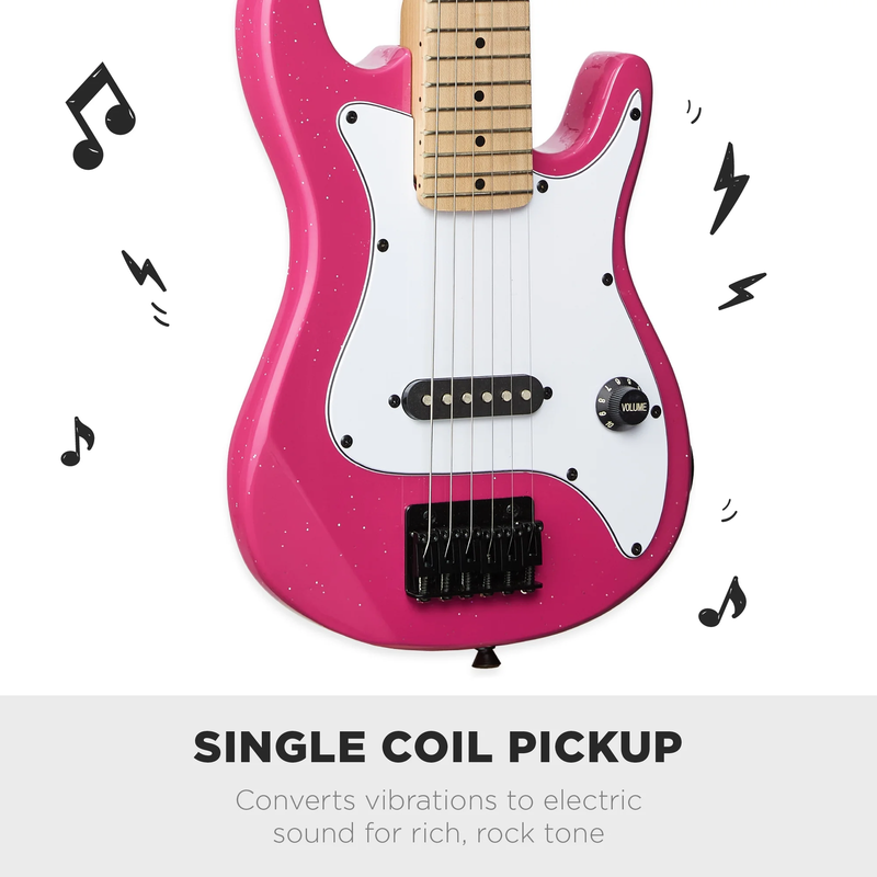 Walmart Exclusive 30In Kids Electric Guitar Beginner Starter Kit W/ 5W Amplifier6