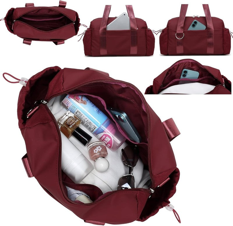 Everyday Mini Gym Bag Women 2.0 Tote Waterproof Travel Duffle Wine Coin Wallet6