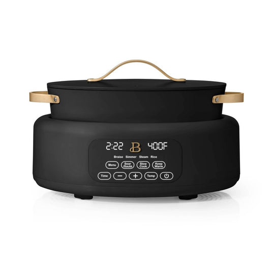 10 in 1, 6 Qt Electric Multi Cooker, Black Sesame by Drew Barrymore0