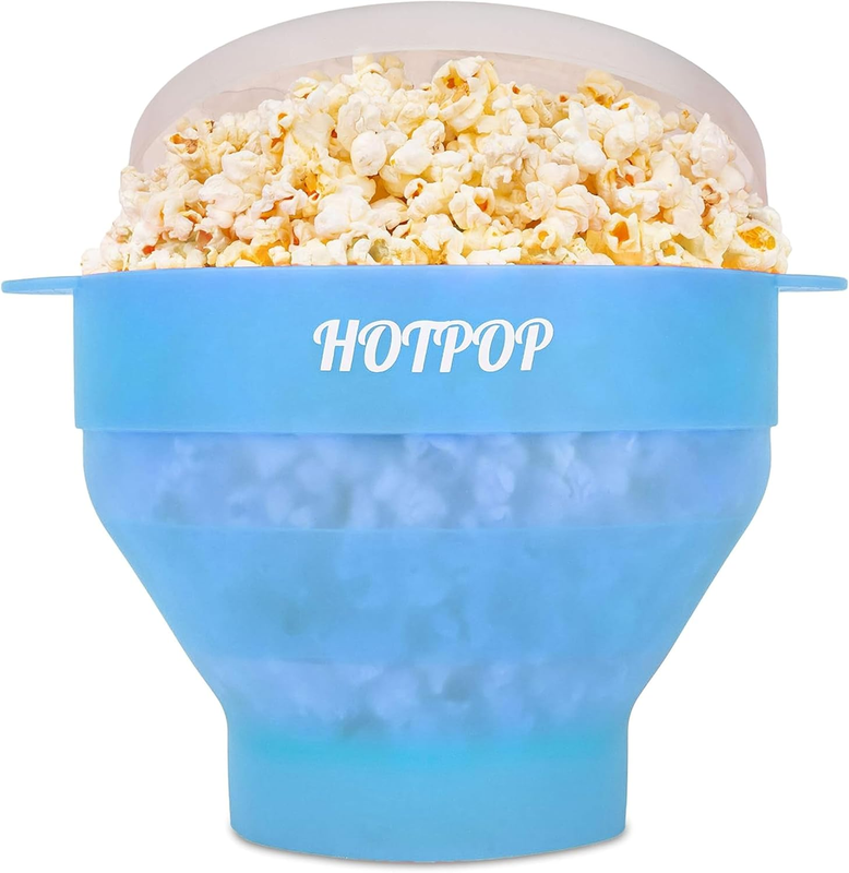 The Original  Microwave Popcorn Popper, Silicone Popcorn Maker, Collapsible Bowl0