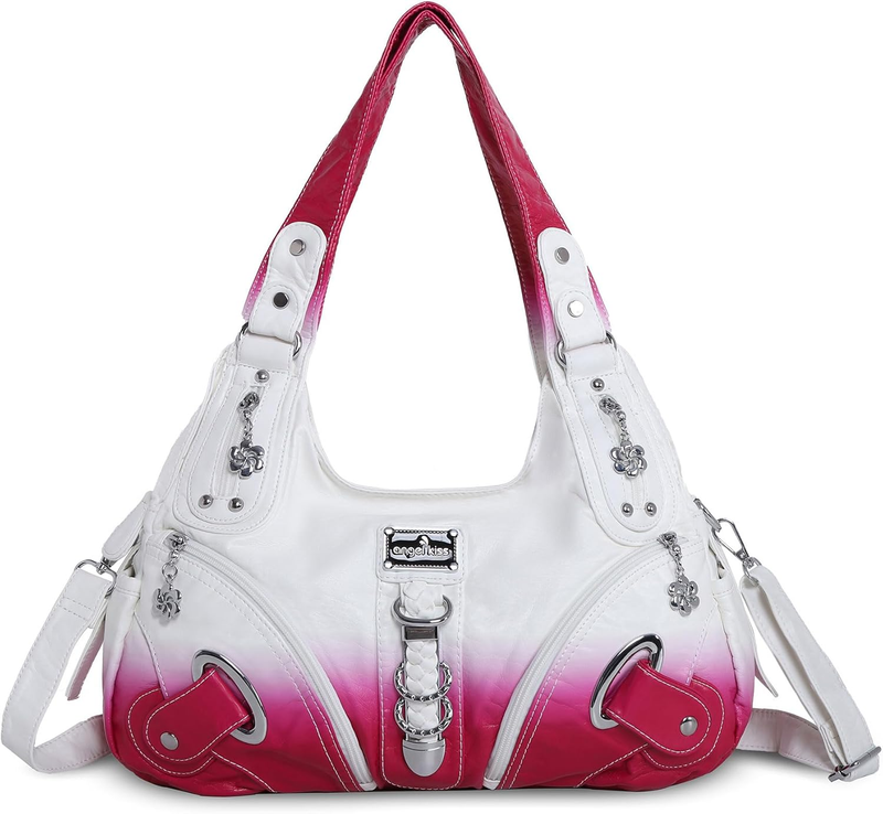 Angelkiss Women’s Large Hobo Satchel Shoulder Handbag Purse8