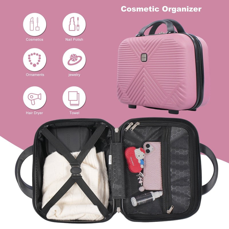 Luggage Sets 2 Piece Suitcase Set (14/20/)Hardside Suitcase with Spinner Wheels 6