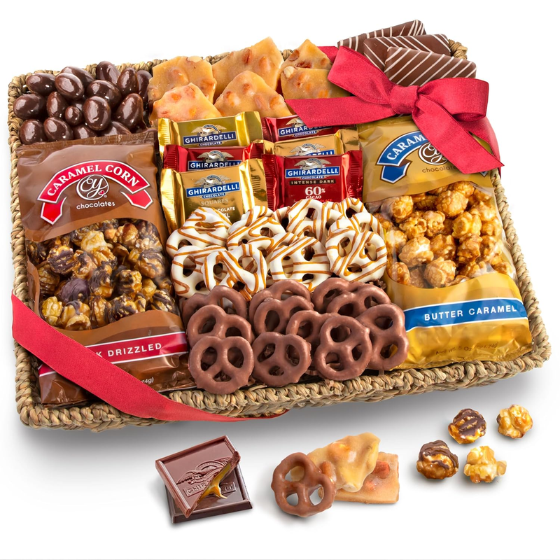 Chocolate, Caramel and Crunch Grand Gift Basket8