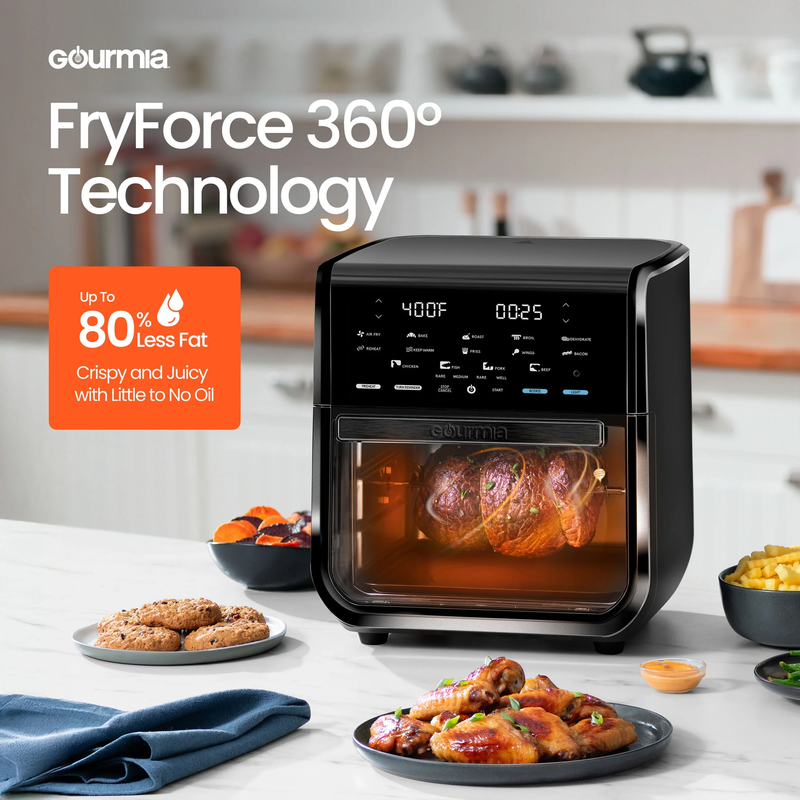 All-In-One 14-Quart Air Fryer, Oven, Rotisserie, Dehydrator with Temperature Pro4