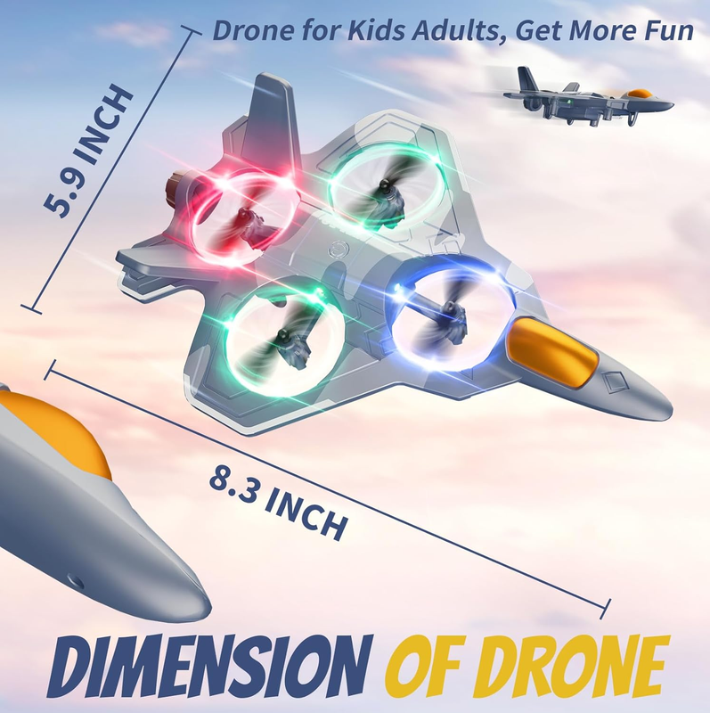 RC Airplane Foam Fighter Jet 3 Batteries Remote Control Plane Beginner8