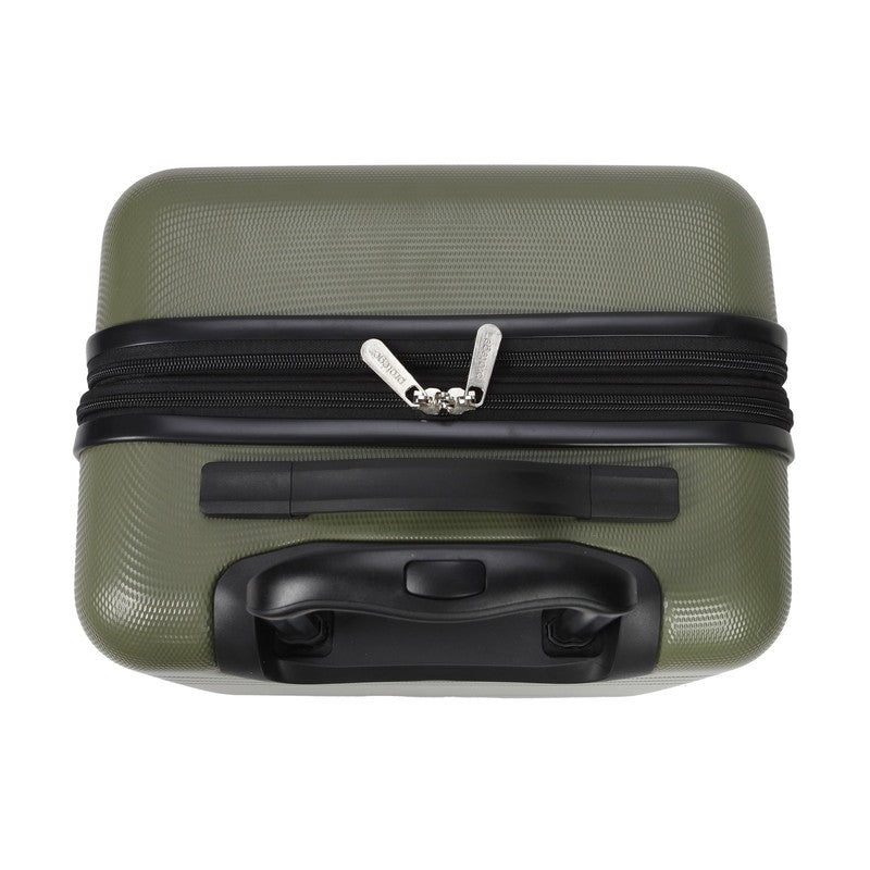 3 Piece Hardside Luggage Set with 360 Spinner Wheels and Divider Pockets, Includ8