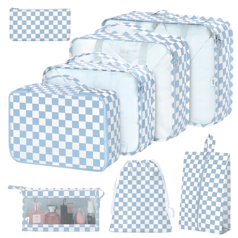 8Pcs Packing Cubes for Luggage, Packing Cubes for Travel Luggage Packing Organiz9
