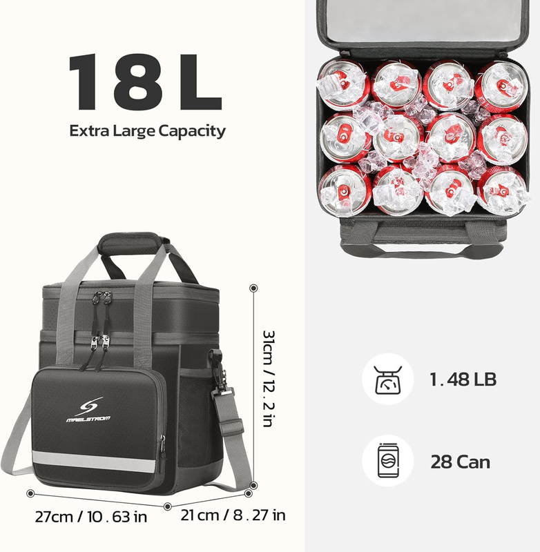 Insulated Lunch Bag Men Women Leakproof Cooler Lunch  Bag Portable Lunch Cooler4