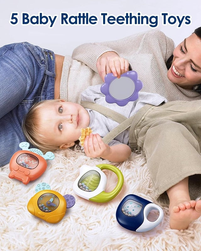 Baby Play Mat Gym w/ Piano Music Lights 5 Toys Tummy Time Blue5