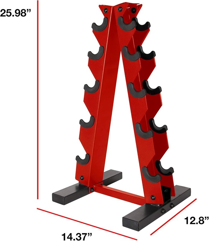 A-Frame Dumbbell Weight Rack | Color Series0