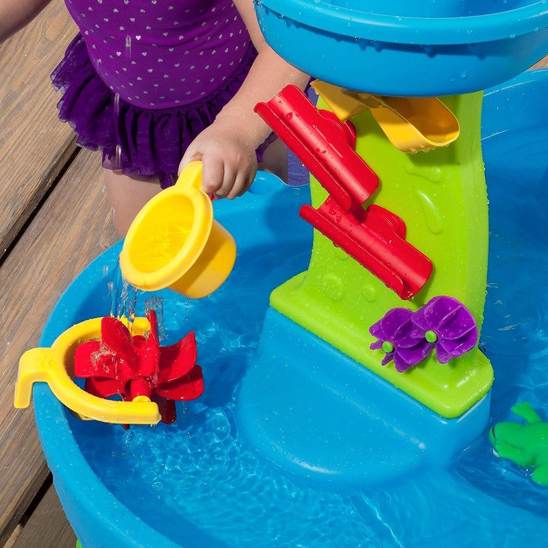 Rain Showers Splash Pond Water Table, Kids Water and Sand Activity Sensory Plays6