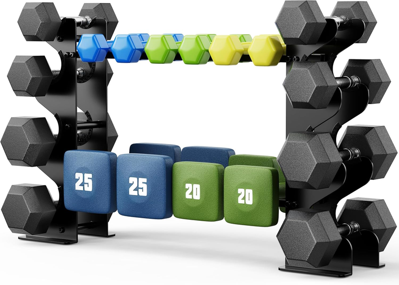 4 Tier Dumbbell Rack Stand Home Gym Weight Holder 400LB Heavy Duty Rack Only0