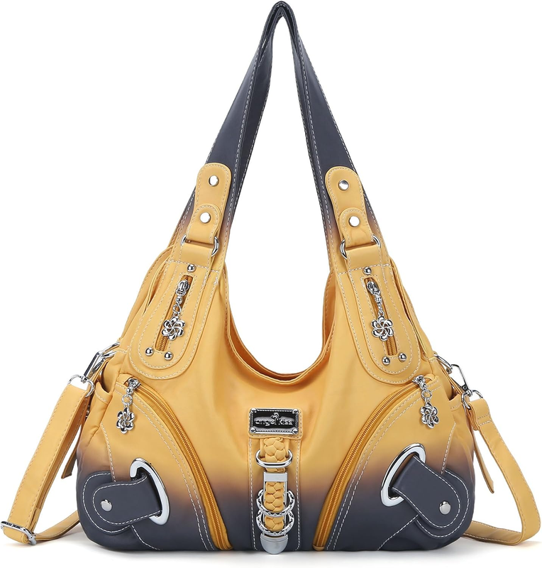 Angelkiss Women’s Large Hobo Satchel Shoulder Handbag Purse9