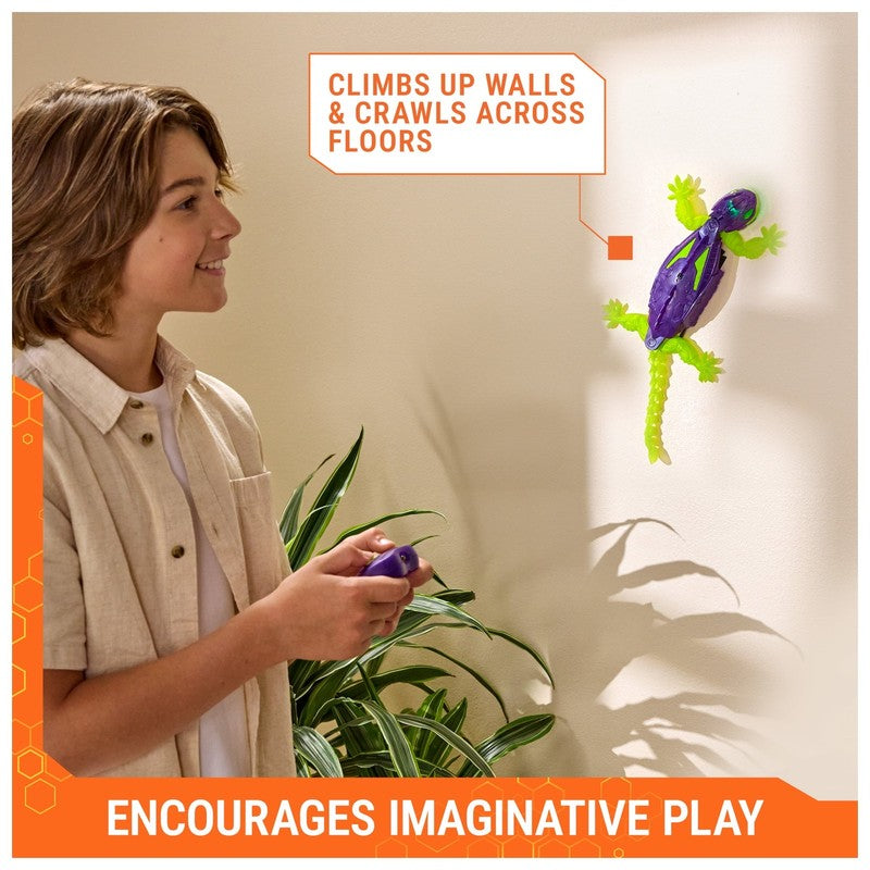Glow in the Dark Wall Crawler Gecko Toy – Climbing Robot Toy for Kids Ages 4+1