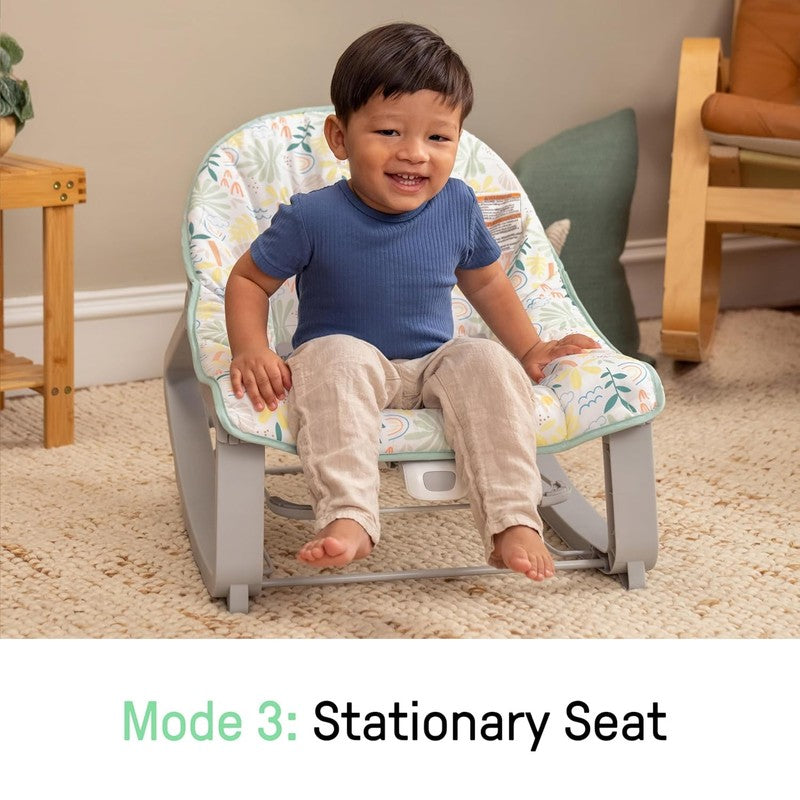 Keep Cozy 3 In 1 Grow with Me Vibrating Baby Bouncer Seat & Infant to Toddler Ro5