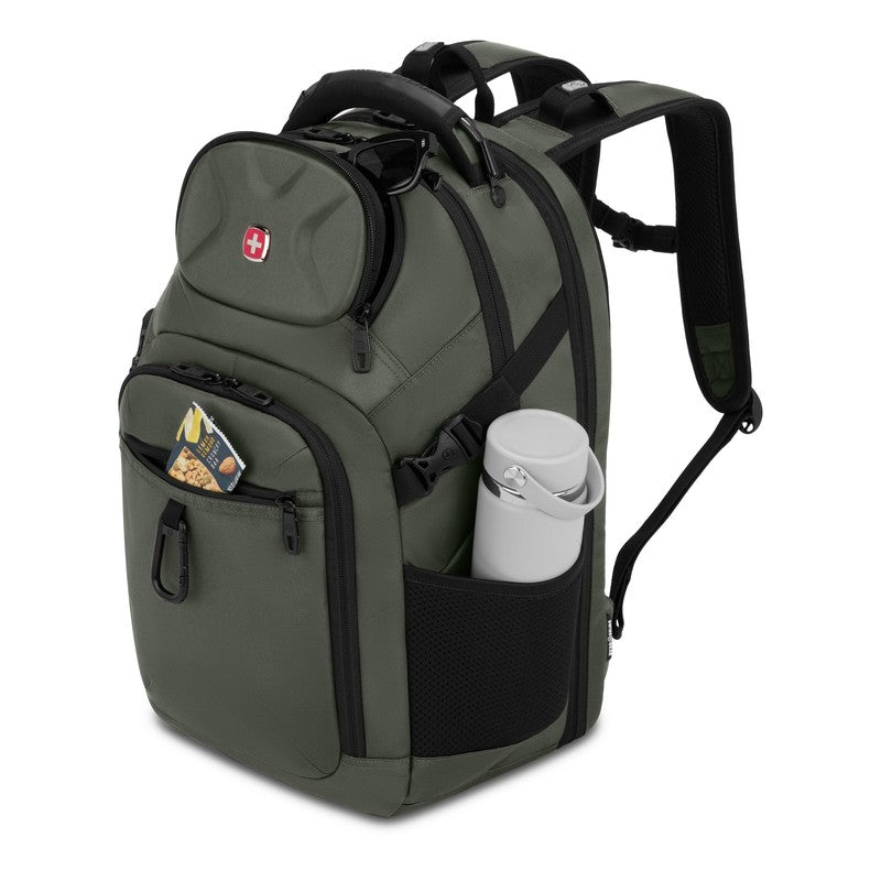Stride Scansmart Laptop Backpack, Olive Green, Feature Packed for School, Travel8