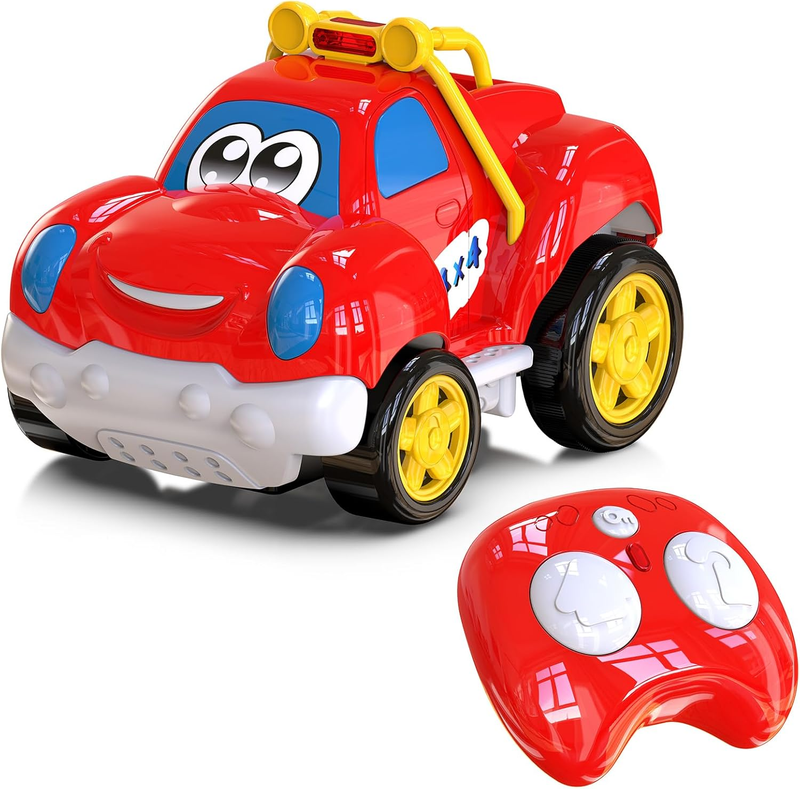 Toddler Remote Control Car Pickup Truck Toy for Kid Cartoon RC Vehicle for Toddl7