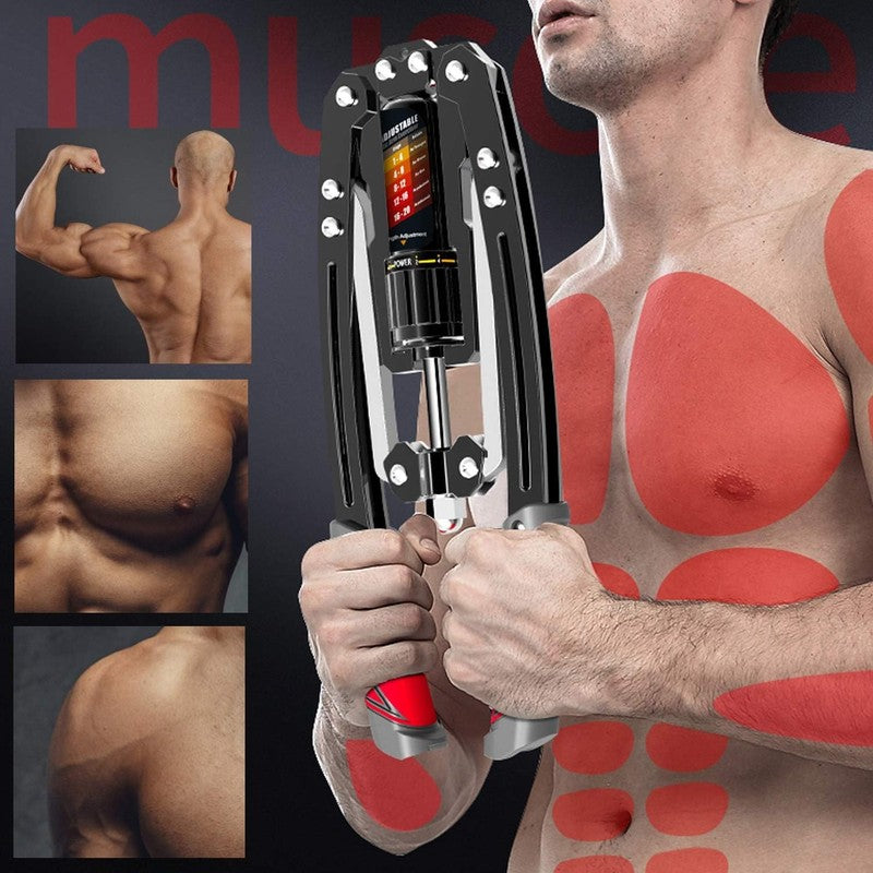Adjustable Twister Arm Exerciser - 22-440Lbs Hydraulic Power Strength Trainer1