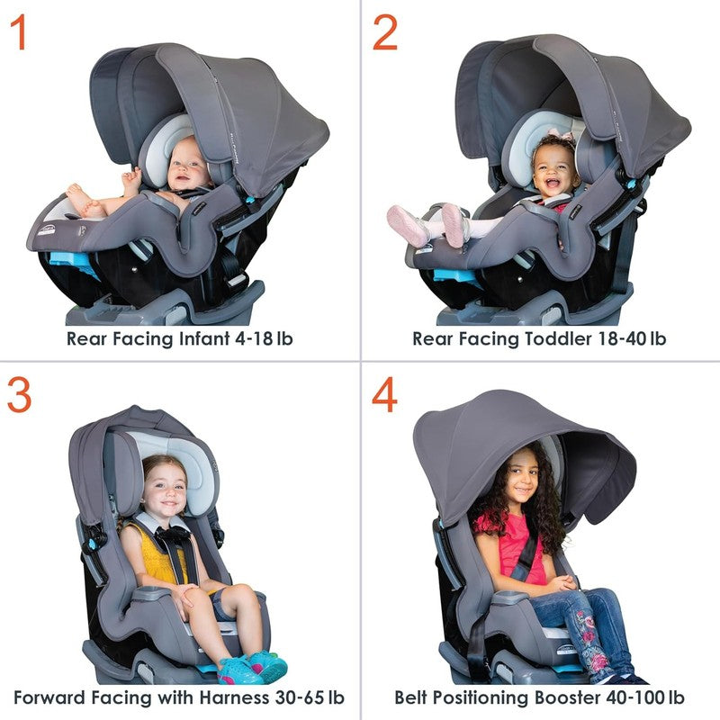 Cover Me  4 In 1 Convertible Car Seat, Vespa1