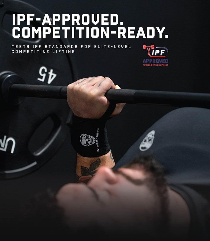 Weightlifting Wrist Wraps (IPF Approved) 18" Professional Quality Wrist Support 3
