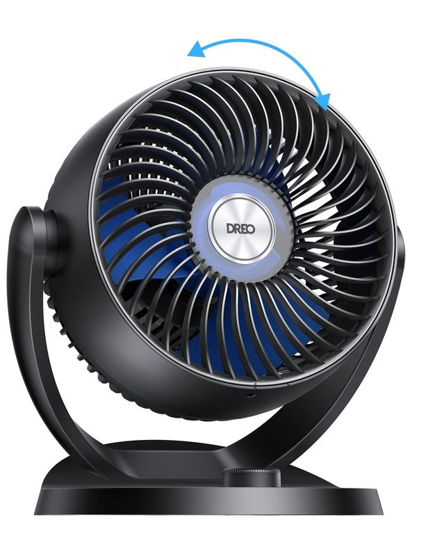 12in Table Fan Whole Room Air Circulator Quiet 3 Speed 70Ft Airflow7