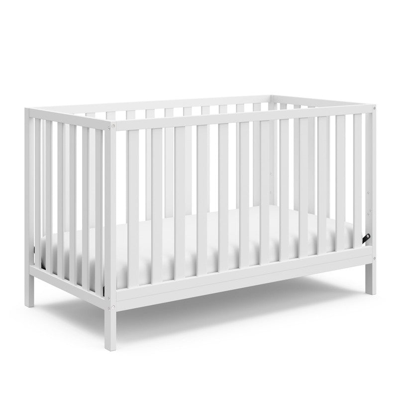 Sunset 5-In-1 Convertible Baby Crib, White1