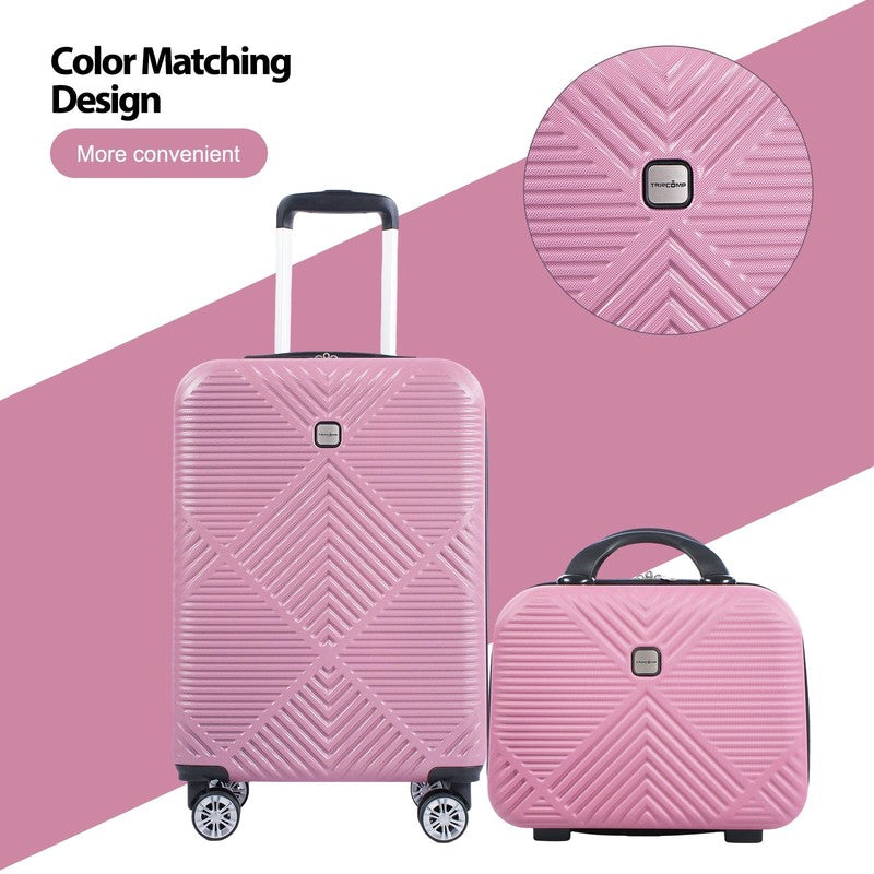 Luggage Sets 2 Piece Suitcase Set (14/20/)Hardside Suitcase with Spinner Wheels 7