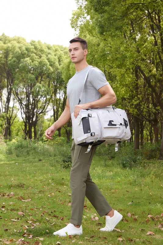 50L Travel Backpack Waterproof Extra Large Laptop Hiking Business Grey8