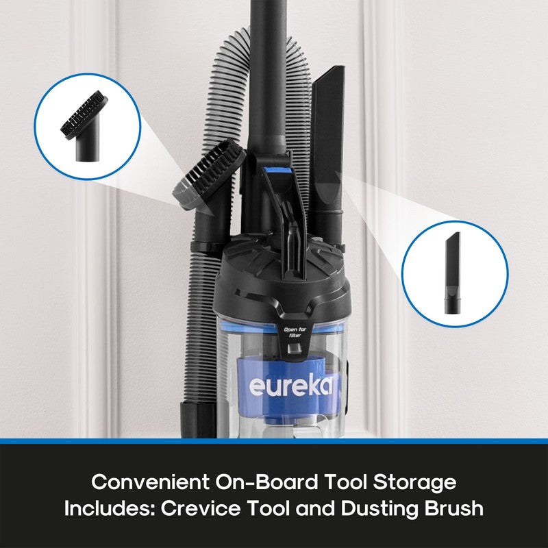Airspeed plus Upright Vacuum, Compact, Extended Reach, Quick Release Handle, Bla7