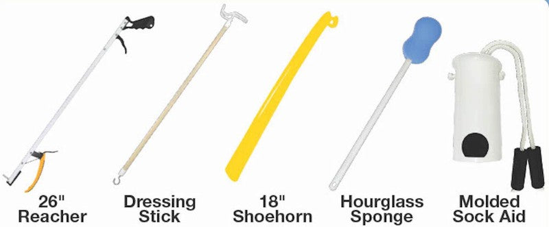 Hip and Knee Surgery Five Piece Recovery and Rehab Kit5