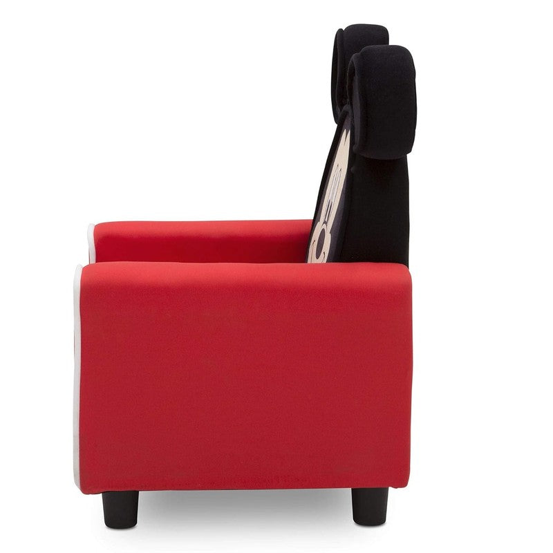 Figural Upholstered Kids Chair Wood Mickey Mouse6