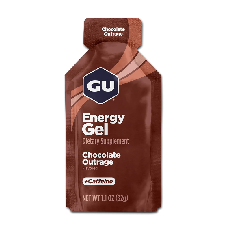 Vegan Energy Gel, Gluten-Free & Dairy-Free, 24-Pack, Chocolate Outrage0