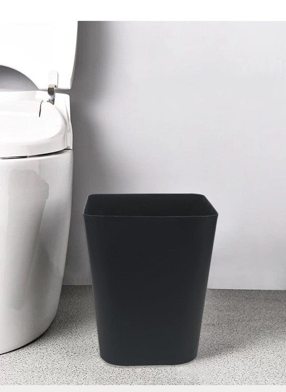 1.6 Gal Black Trash Can 2 Pack for Bathroom, Kitchen, Office Wastebasket4