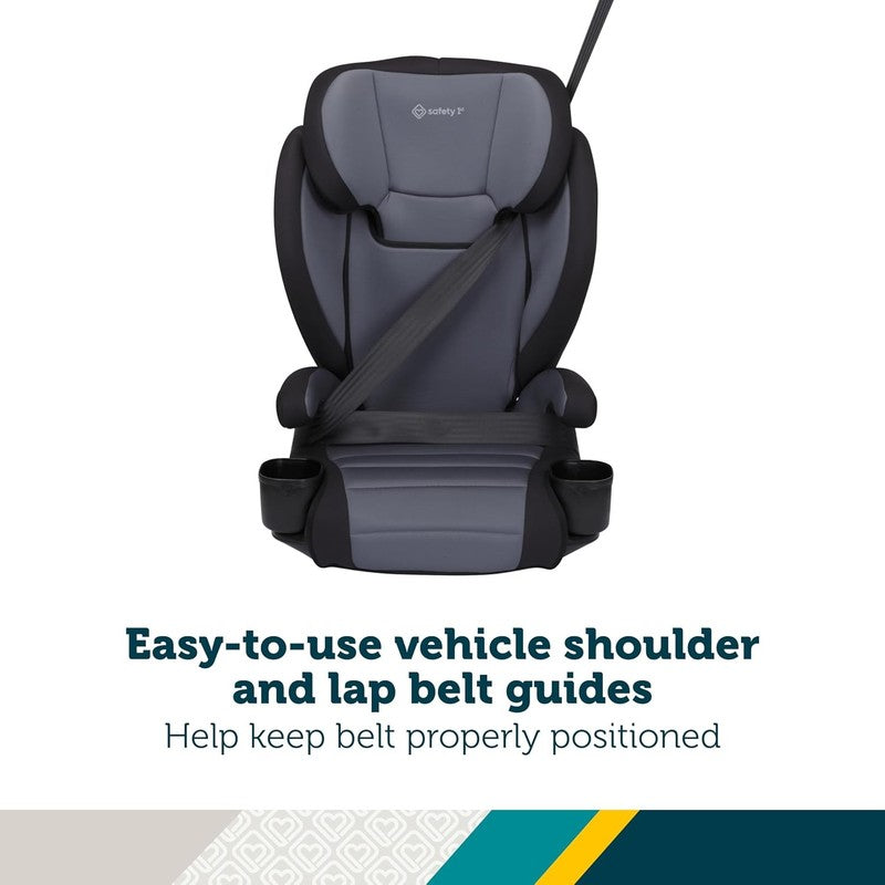 Grow & Go 2‑in‑1 High‑Back to Backless Booster Car Seat Black Sand4