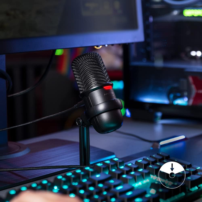 Solocast – USB Condenser Gaming Microphone, for PC, PS4, PS5 and Mac, Tap-To-Mut1