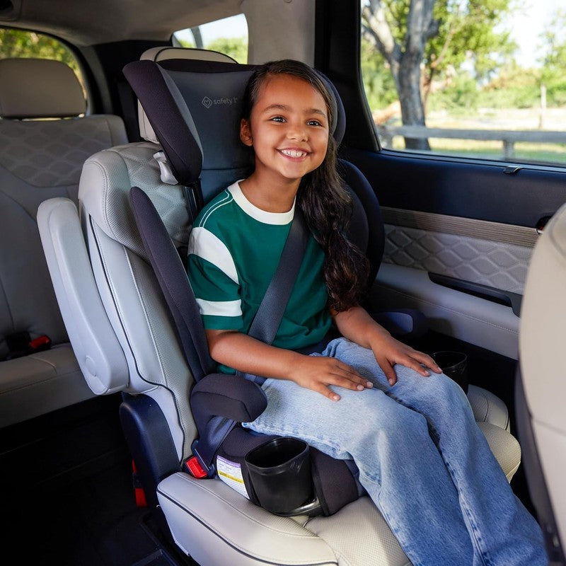 Grow and Go 2‑in‑1 High‑Back to Backless Booster Car Seat Beach Wave8