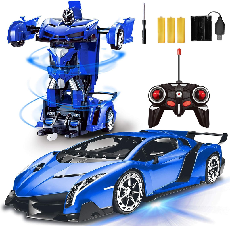Remote Control Car   Transform Robot Toys for Boys Teens, Rechargeable RC Car wi7