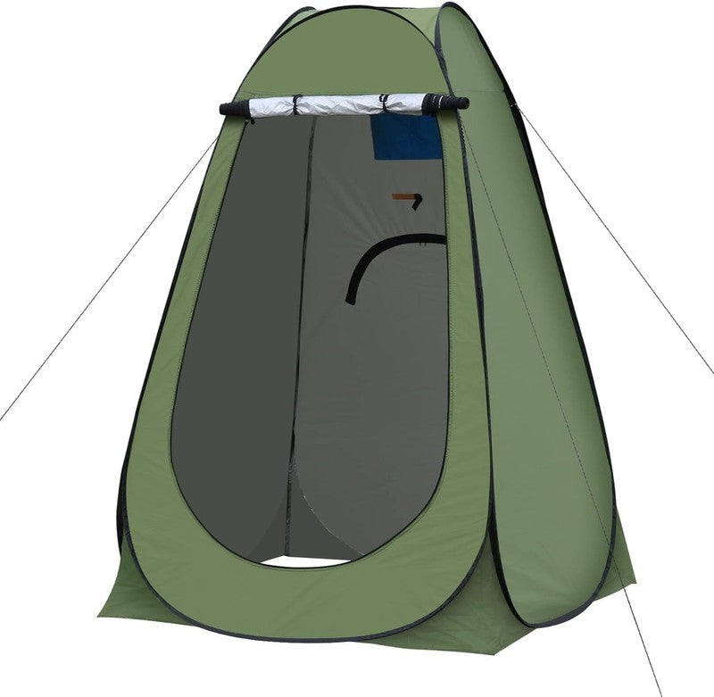 Outdoor Privacy Shelter Toilet Shower Changing Tent Green9