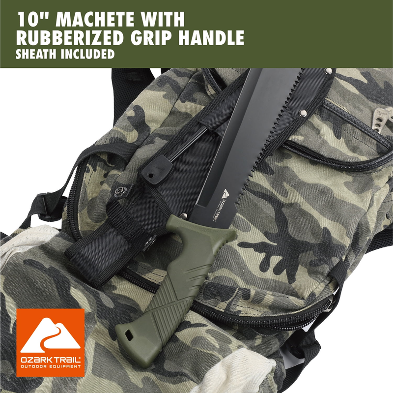 12 Pack Camping Tool Set Flashlight Machete Hatchet Knife Survival Kit1
