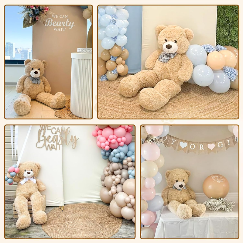 Giant Teddy Bear 4 Feet,Adorable and Cuddly Big Bear Stuffed Animal 47", Classic5