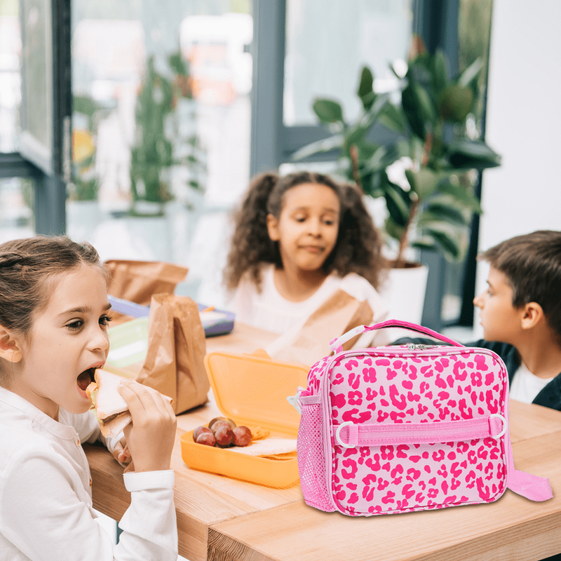 Lunch Bag for Kids – Insulated Lunch Box for Girls and Boys, Cute Reusable Coole8